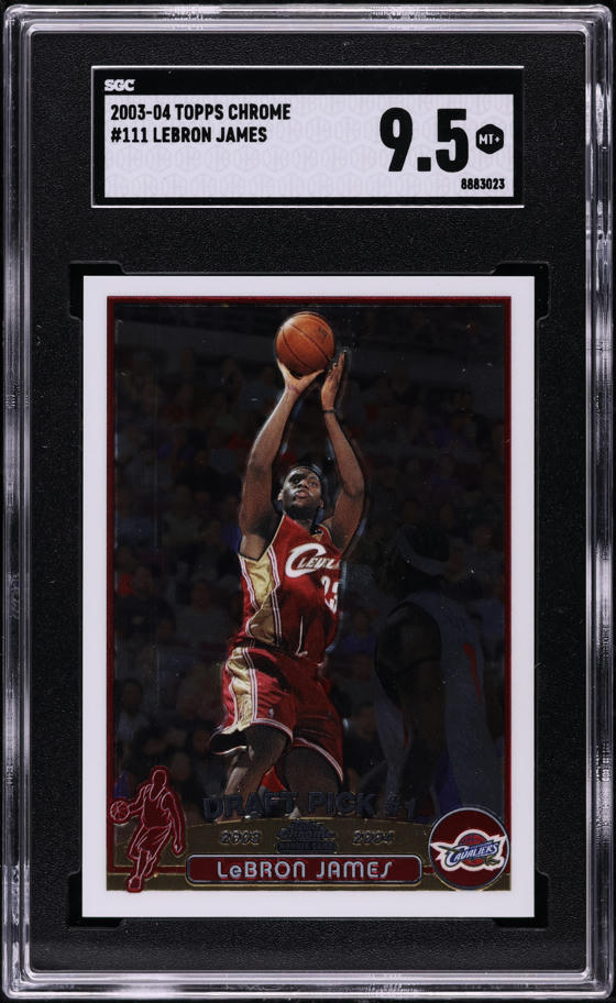 NBA カード Lebron James  Silver  BGS 9.5 NBA カード Lebron James Silver BGS 9.5 NBA カード Lebron