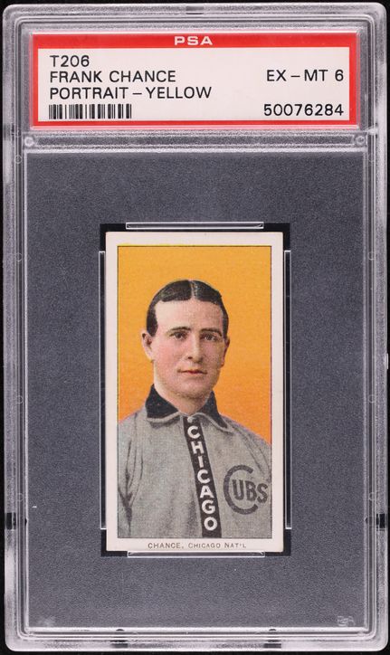 Carte De Baseball Hal Chase 1909-11 American Tobacco Company T206 - État Très Bon - Non Gradée