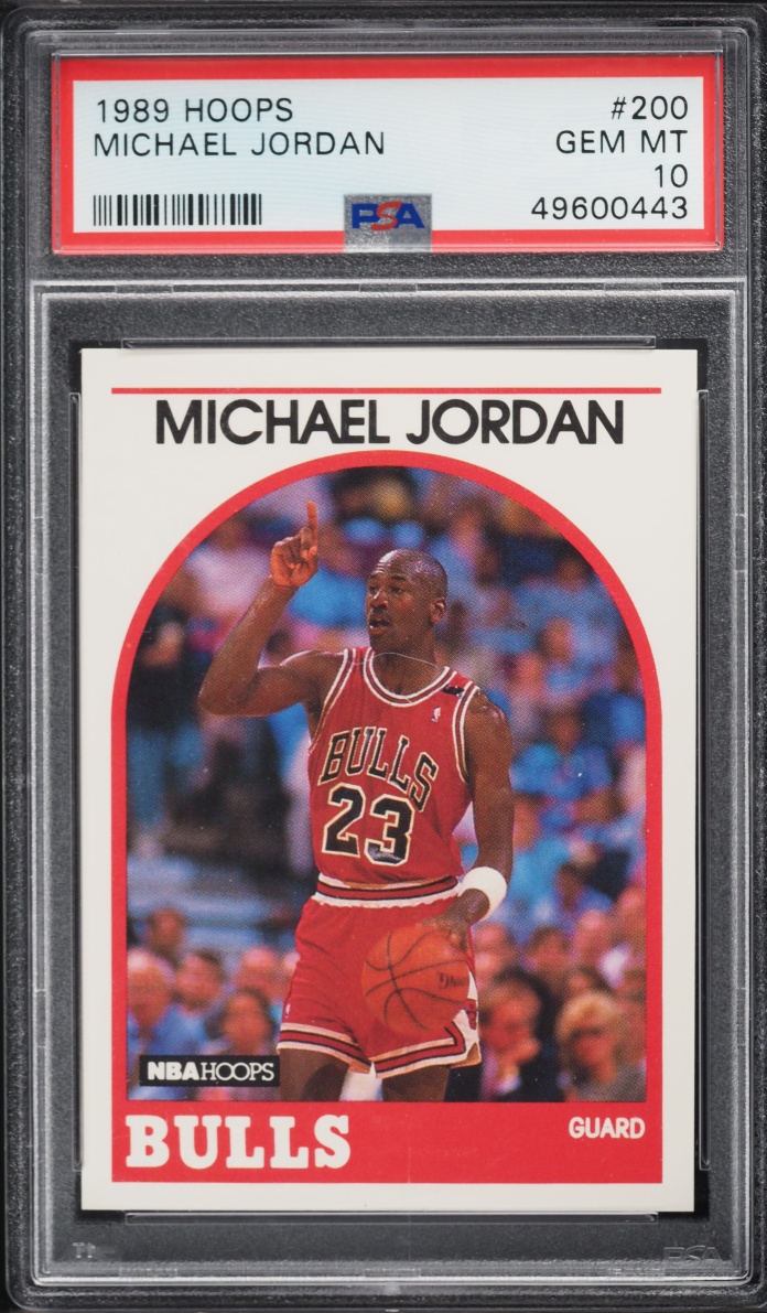 1989 Hoops Michael Jordan #200 PSA 10 GEM MINT