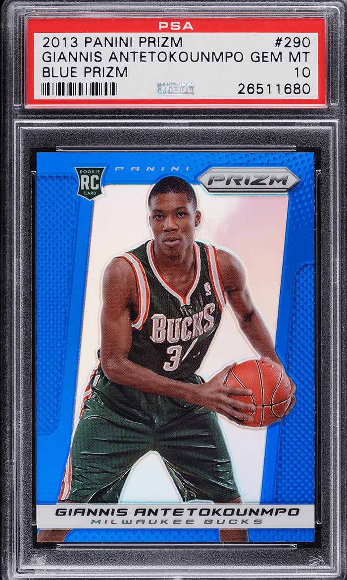 2013 Panini Prizm Red Prizms Giannis Antetokounmpo ROOKIE RC #290
