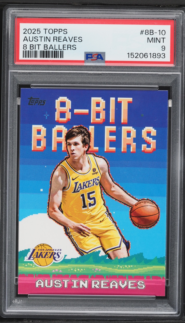 2025 Topps 8-Bit Ballers Austin Reaves #8B-10 PSA 9 MINT