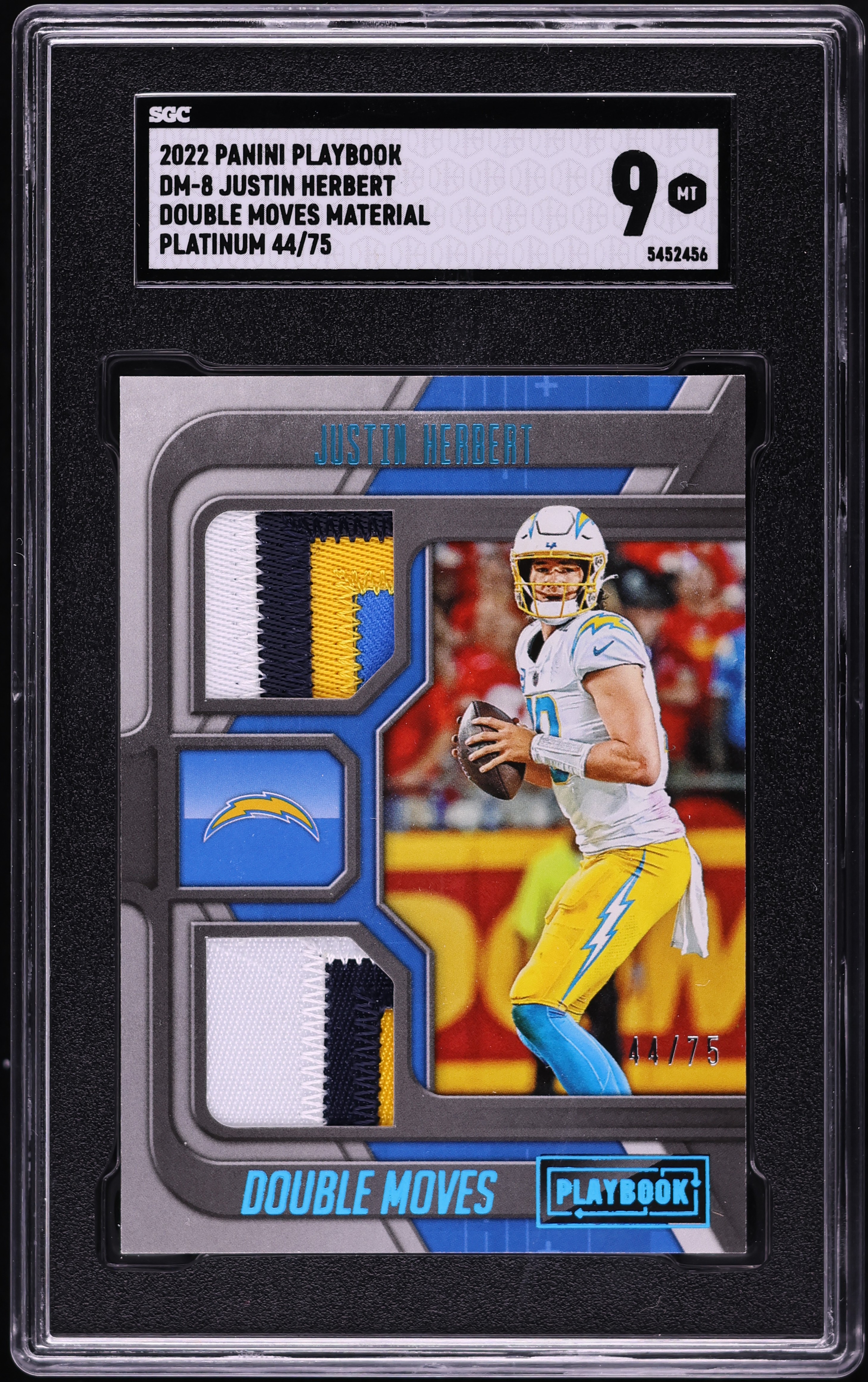 25枚限定 Panini ジャスティン・ハーバート PSA 8 25枚限定 Panini ジャスティン・ハーバート PSA 8 25枚限定
