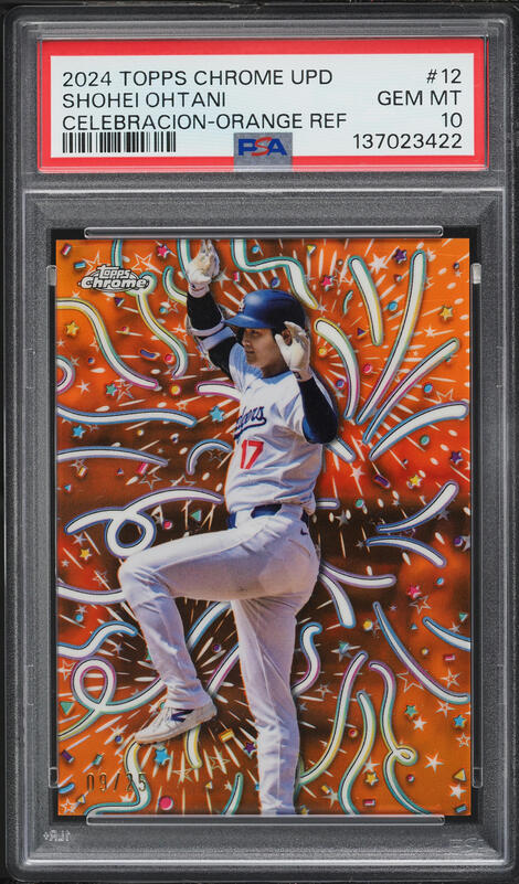 2024 Topps Heavy Lumber Shohei Ohtani #HL-9 PSA 10 GEM MINT on