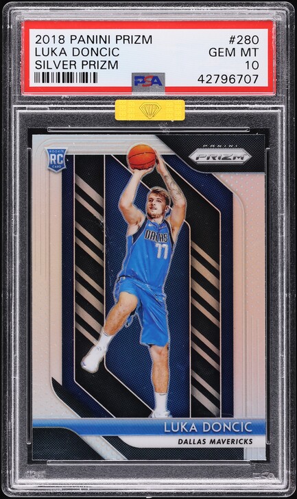 スポーツ選手 Luka Doncic Prizm RC 2018 Panini Prizm Blue Prizms Luka Doncic ROOKIE /199 #280