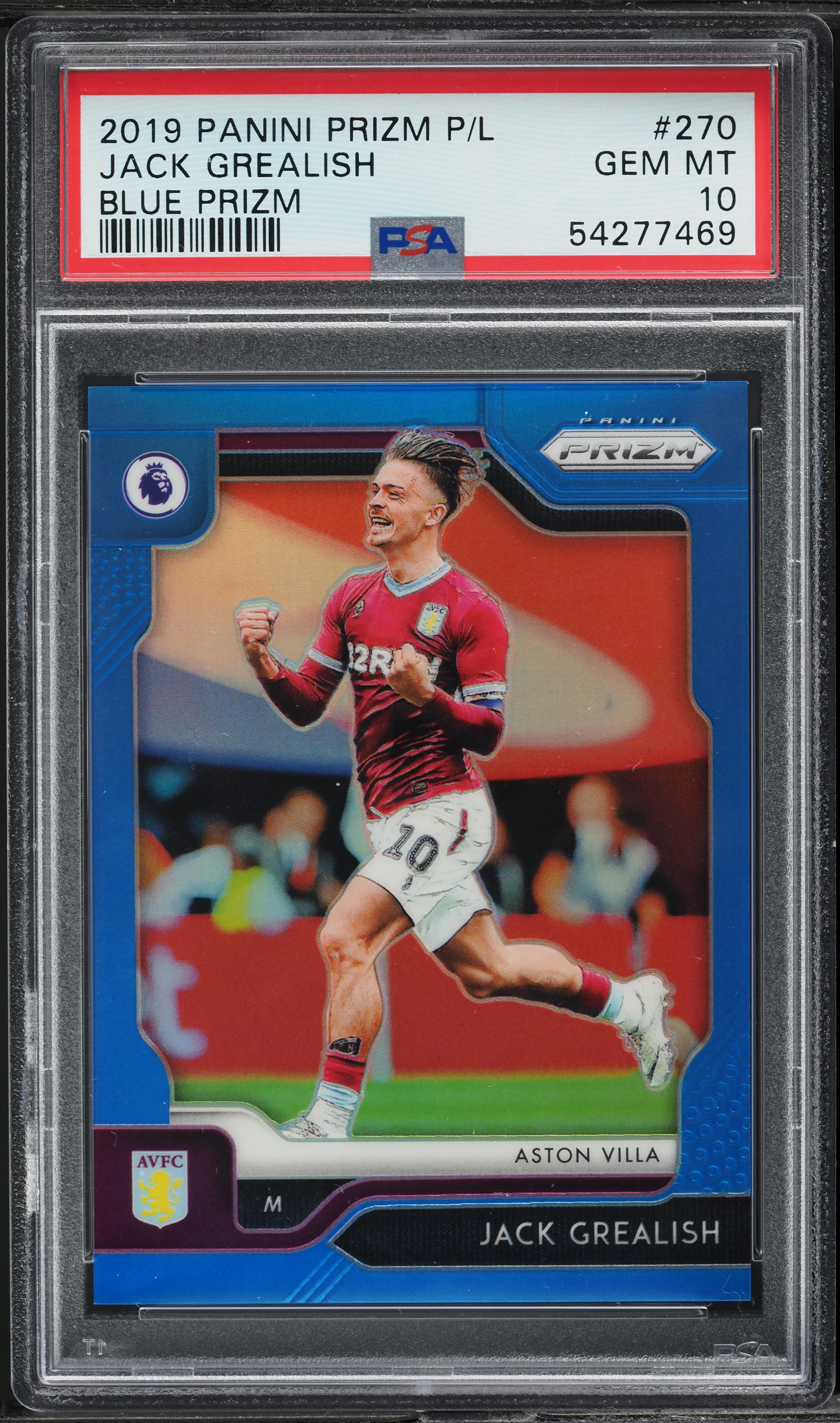 Grealish 2021-22 Panini Mosaic Premier League Jack Grealish Silver