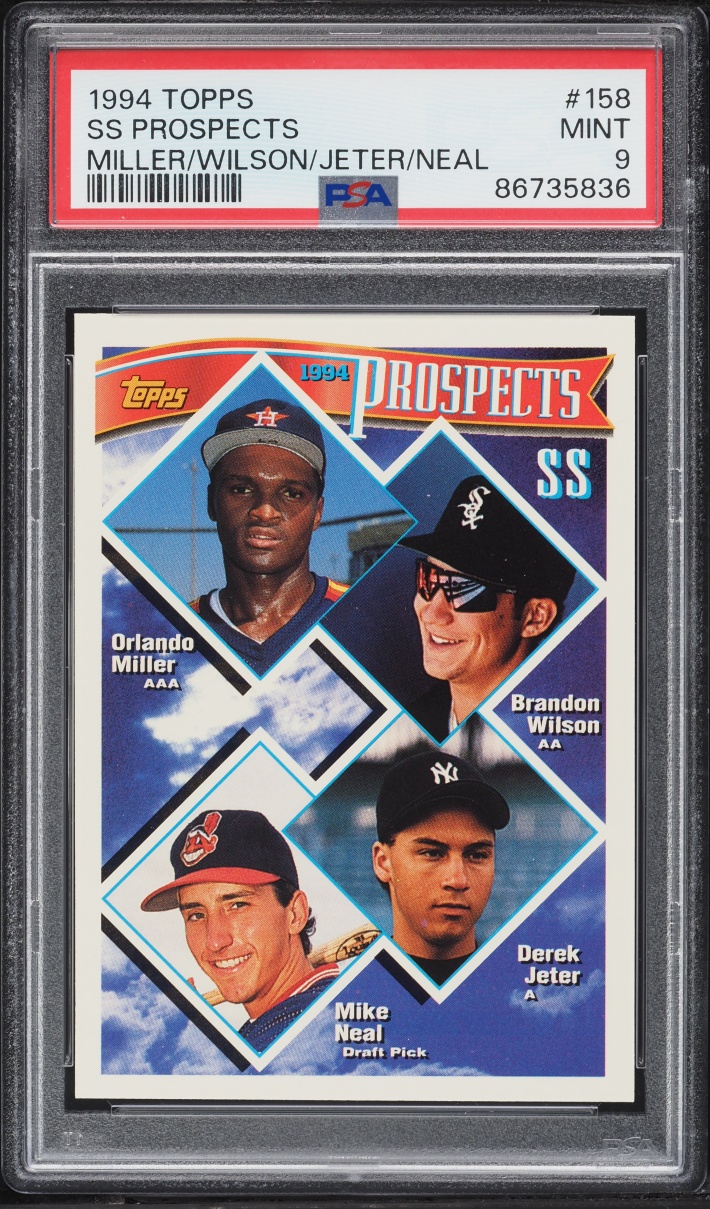 1994 Topps Derek Jeter ROOKIE #158 PSA 9 MINT
