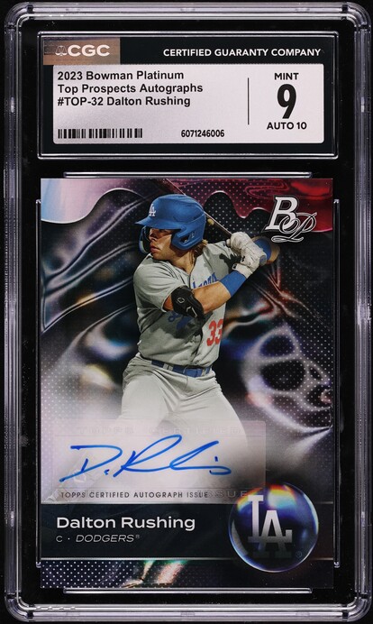 2023 Bowman Platinum Shohei Ohtani #68 CGC AUTH on Fanatics