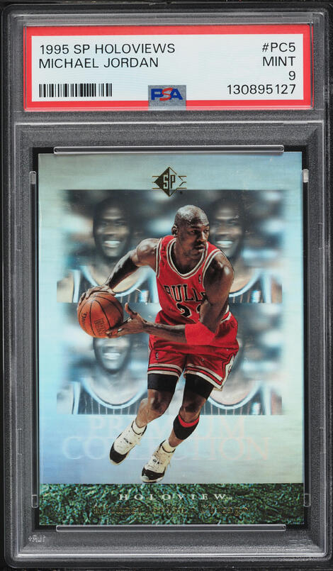 1996 Skybox Z-Force Michael Jordan #179 CSG 9 MINT on Fanatics Collect