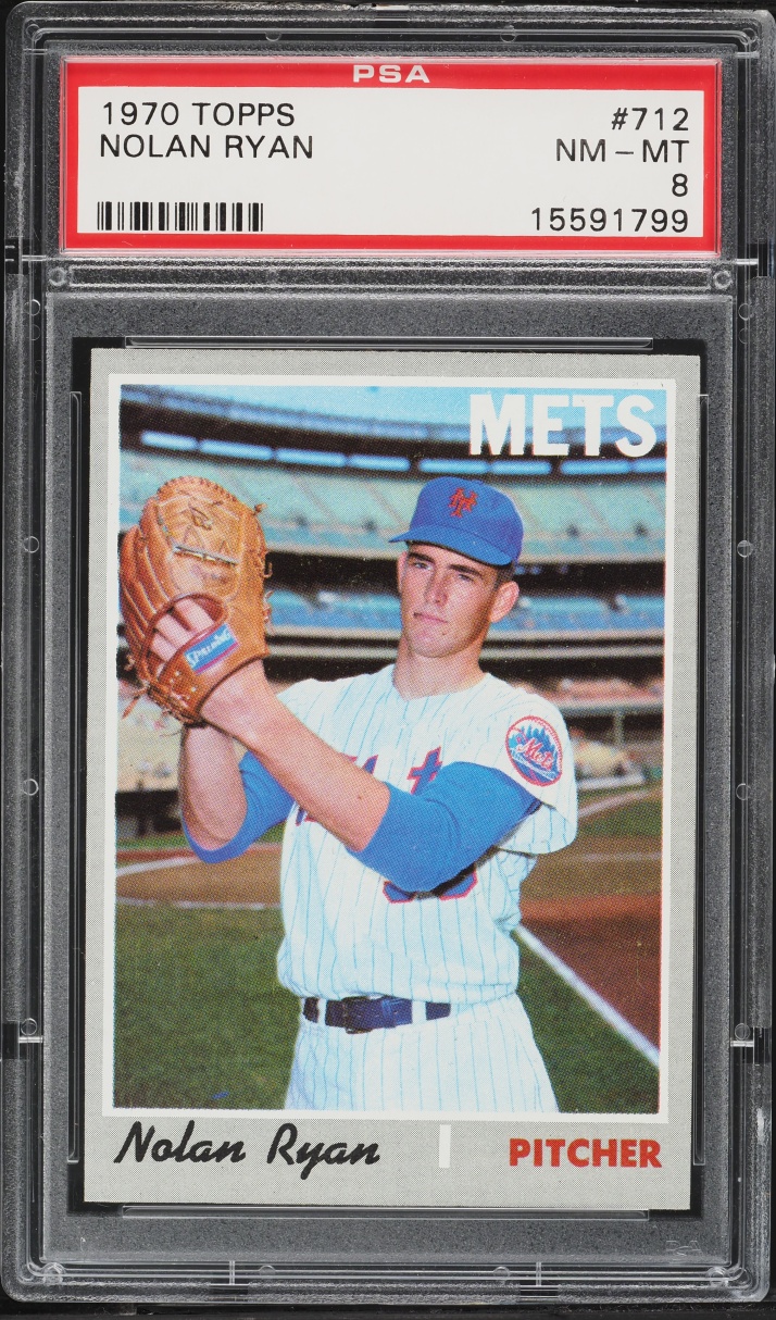 1970 Topps Nolan Ryan #712 PSA 8 NM-MT