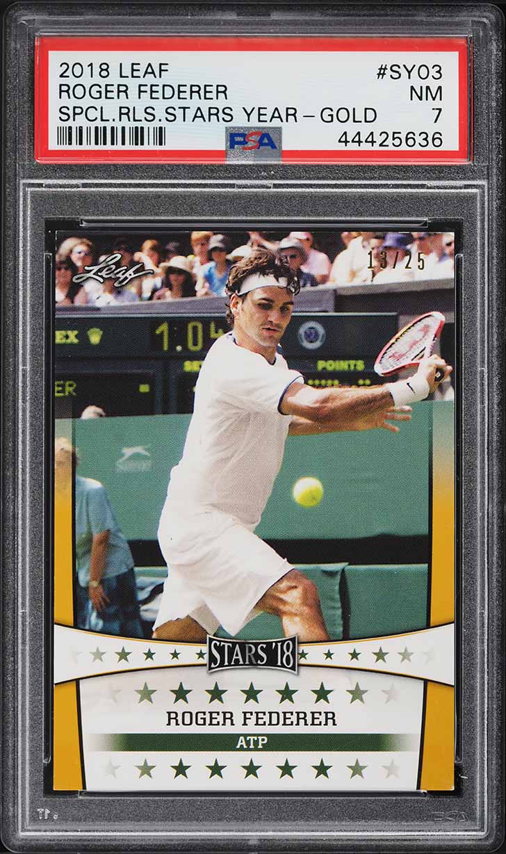 2003 Netpro Elite Event Edition Roger Federer ROOKIE #E3 PSA 10
