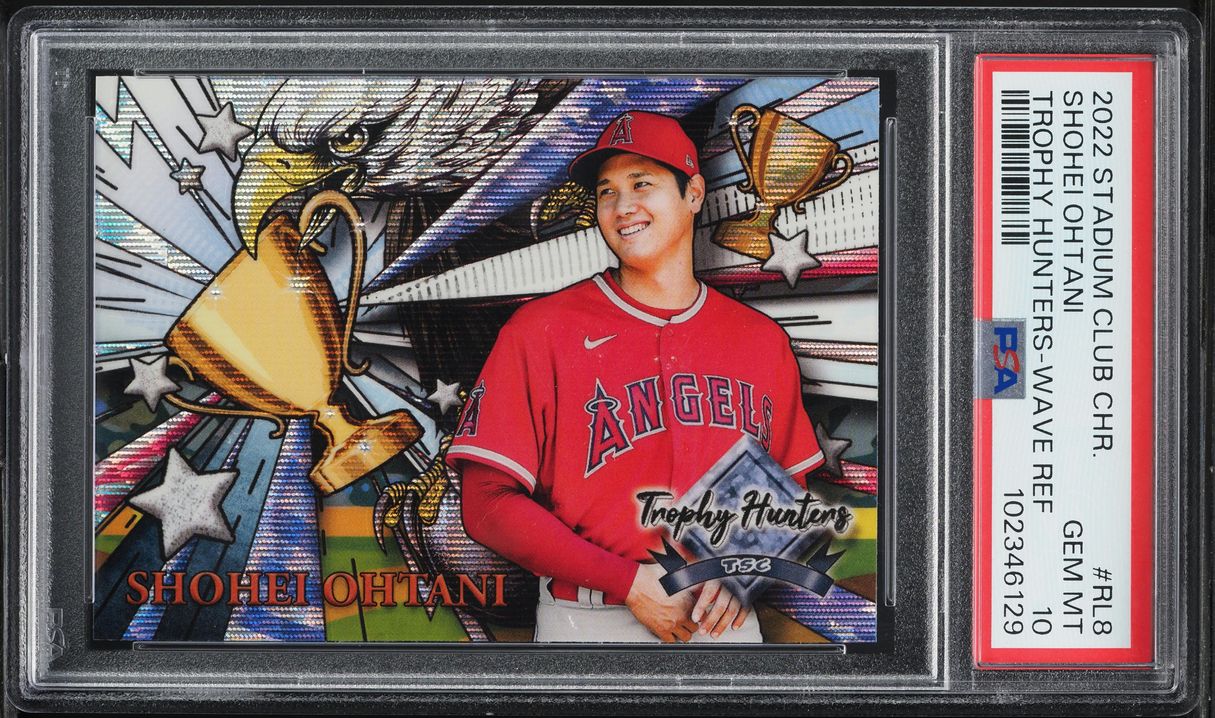 2022 Topps Stadium Club Chrome Trophy Hunters Wave Shohei