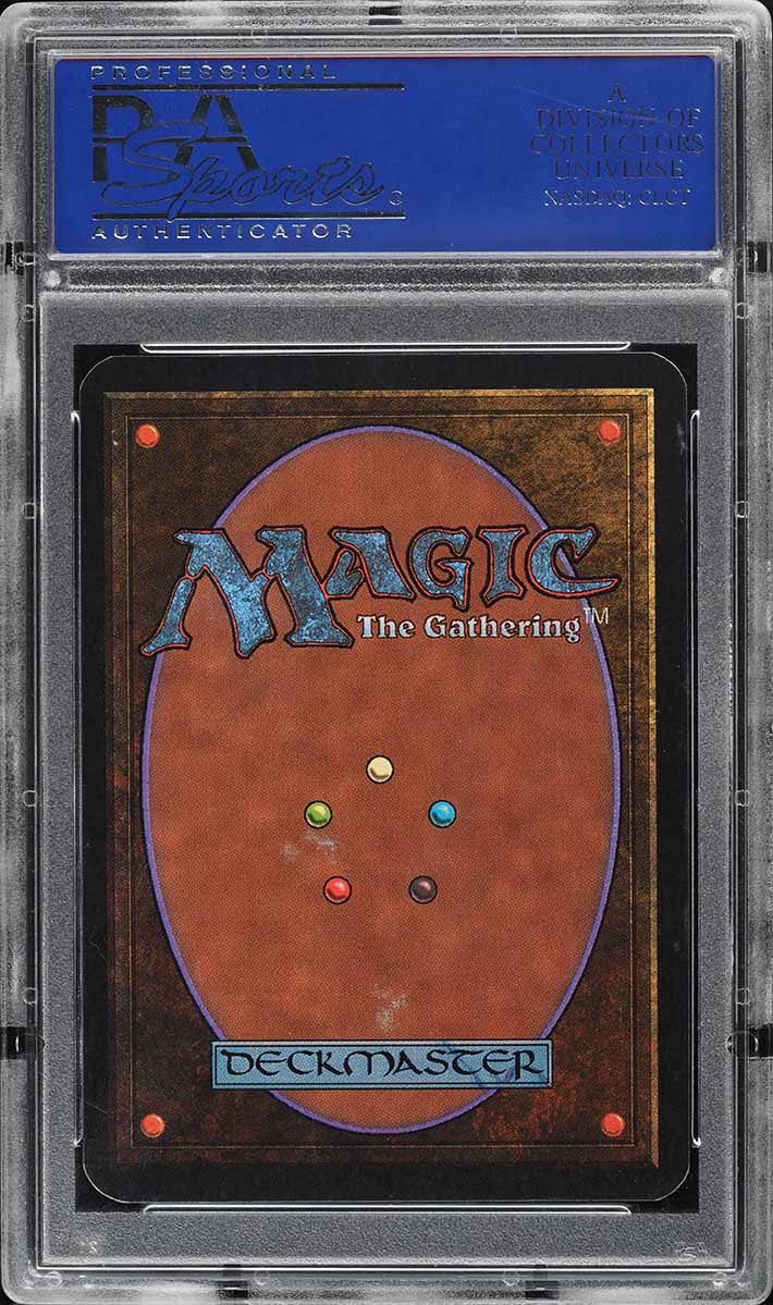 1993 Magic The Gathering MTG Alpha Black Lotus AUTO PSA 10