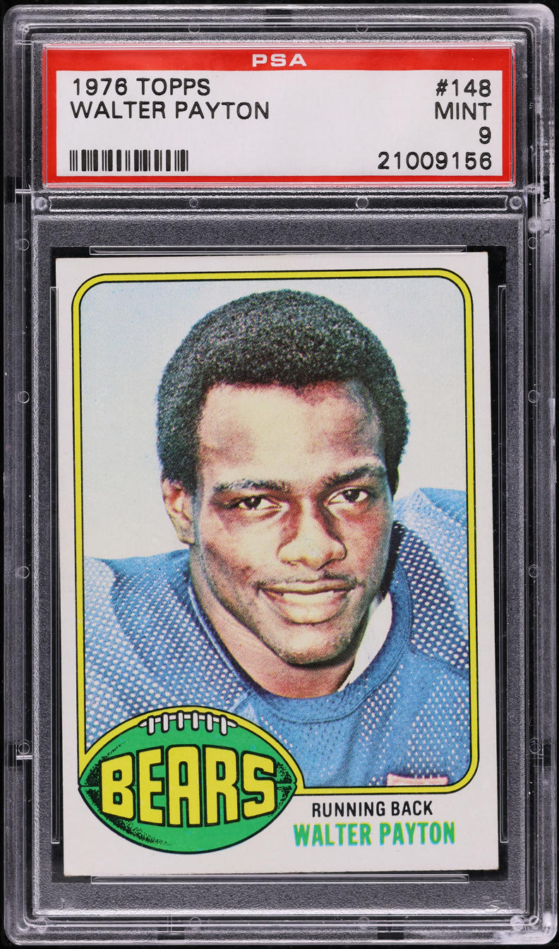 1976 Topps Football Walter Payton ROOKIE #148 PSA 9 MINT
