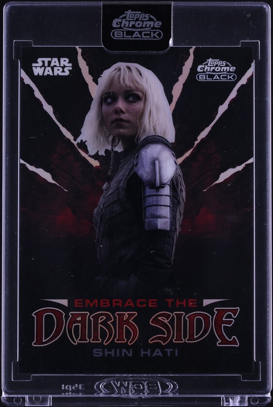 2024 Topps Chrome Black Star Wars Embrace The Dark Side Shin