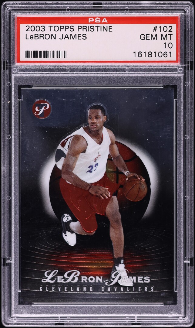 最終価格！　Lebron James 2003 RC /1999 シリ LeBron James 2003 Topps Pristine #101 Refractor /1999 Price