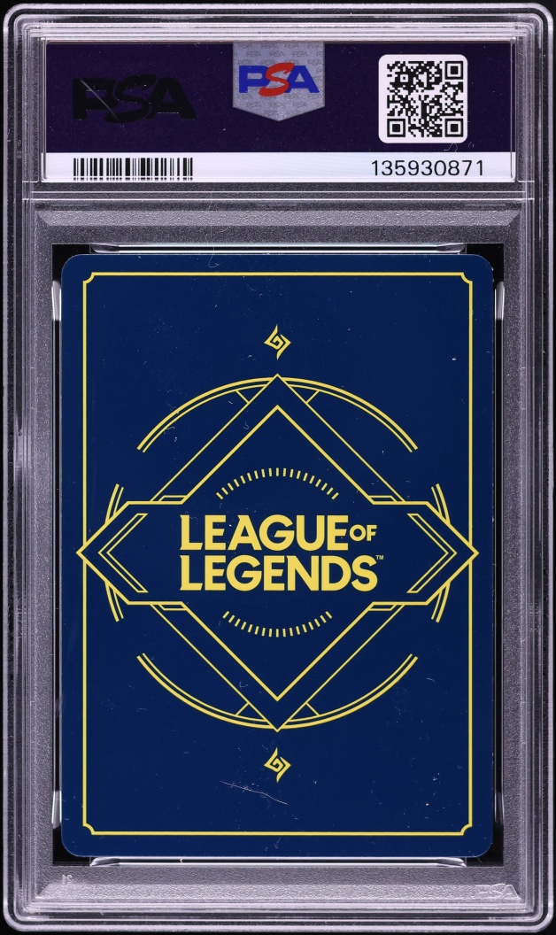 2025 Riftbound League Of Legends Origins Demo Participation Teemo #197 PSA 9 MINT