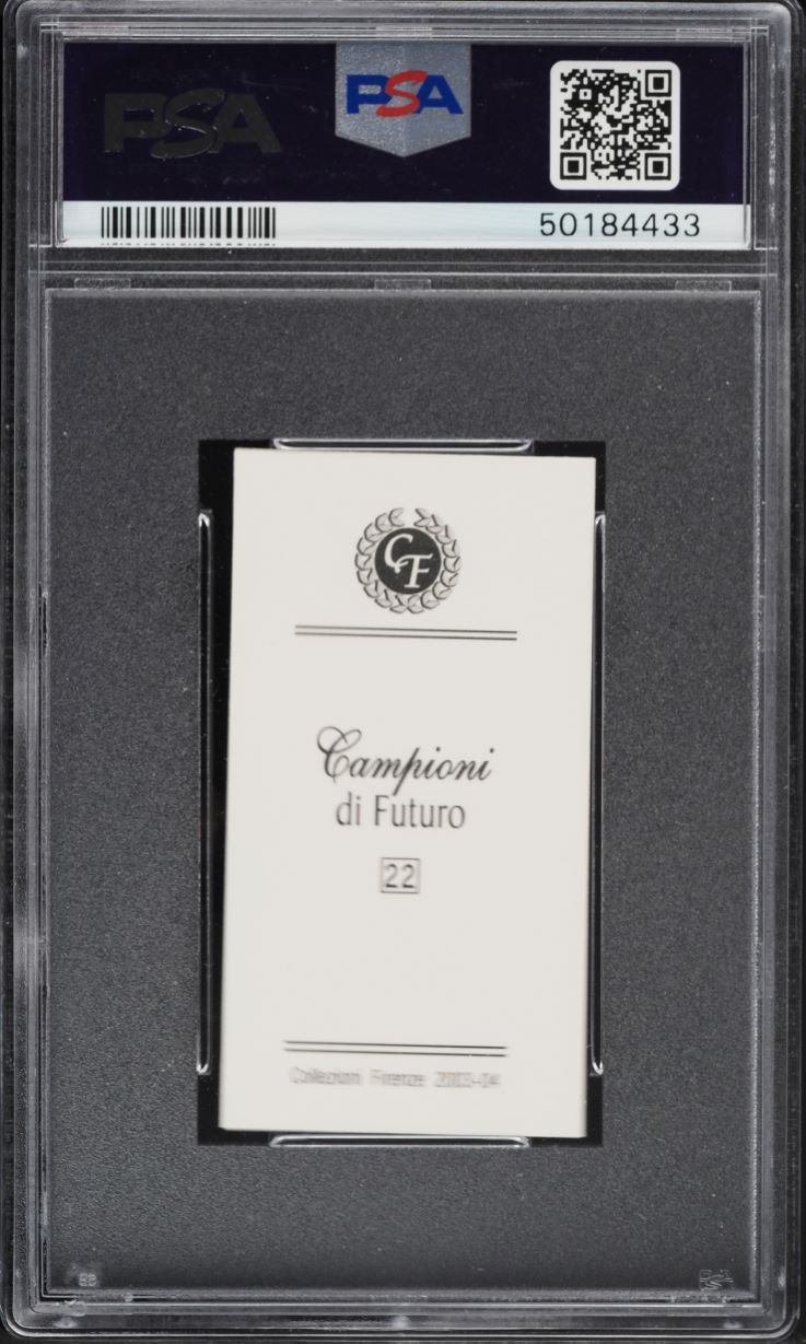 2003 Campioni Di Futuro Cristiano Ronaldo ROOKIE #22 PSA 10 GEM MINT