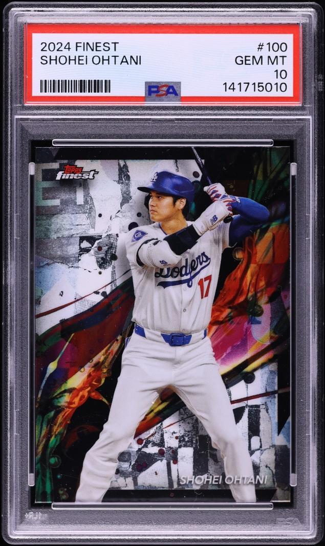 2024 Finest Shohei Ohtani #100 PSA 10 GEM MINT