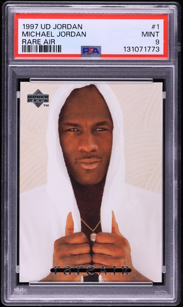 1997 Upper Deck Rare Air Michael Jordan #1 PSA 9 MINT