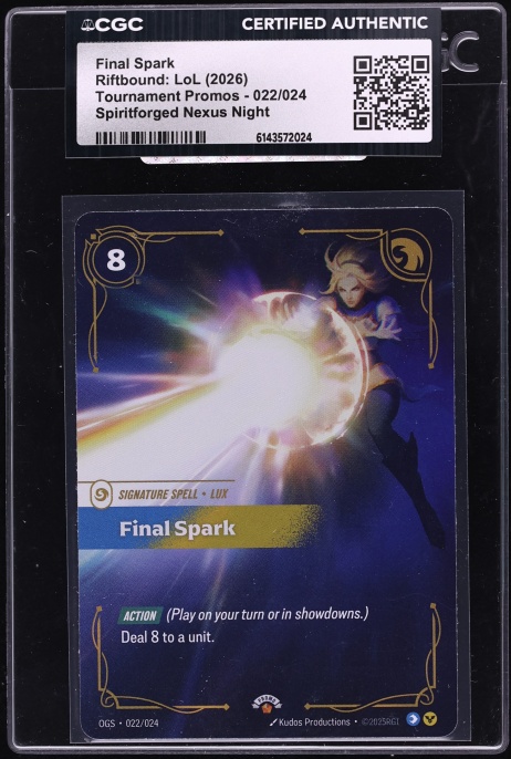 2026 Riftbound: LoL Tournament Promos Spiritforged Nexus Night Final ...