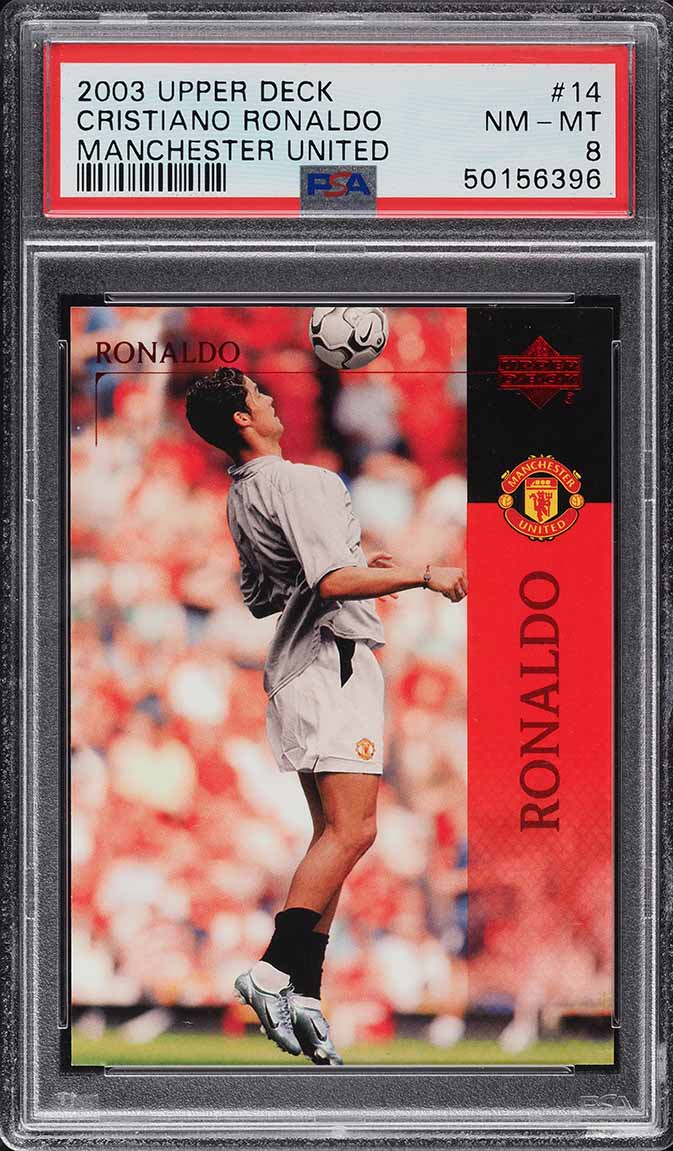 その他 PSA 2004 SP AUTHENTIC CRISTIANO RONALDO Upper Deck 2004 SP Authentic No. 37 Cristiano Ronaldo Rookie