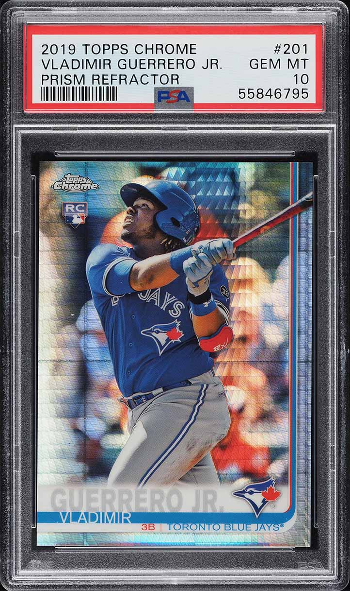 2019 Topps Chrome Prism Refractor Vladimir Guerrero Jr. ROOKIE