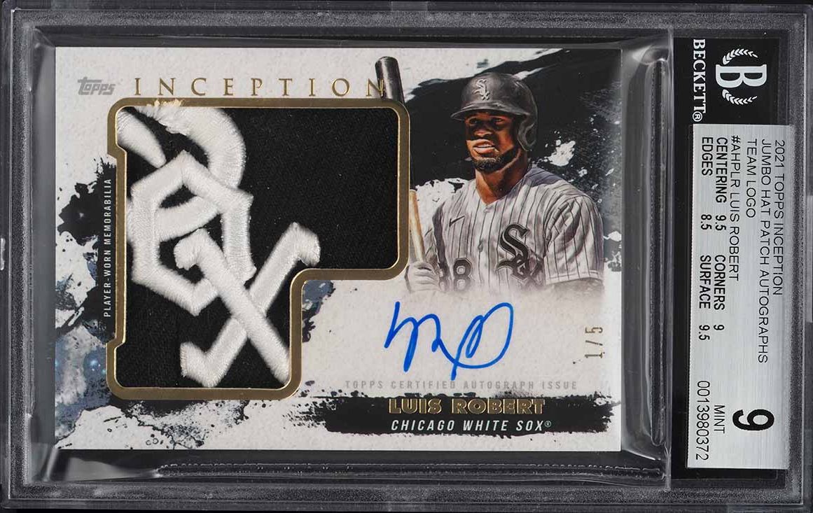 2021 Topps Luis Robert #223 PSA 10 GEM MINT on Fanatics Collect