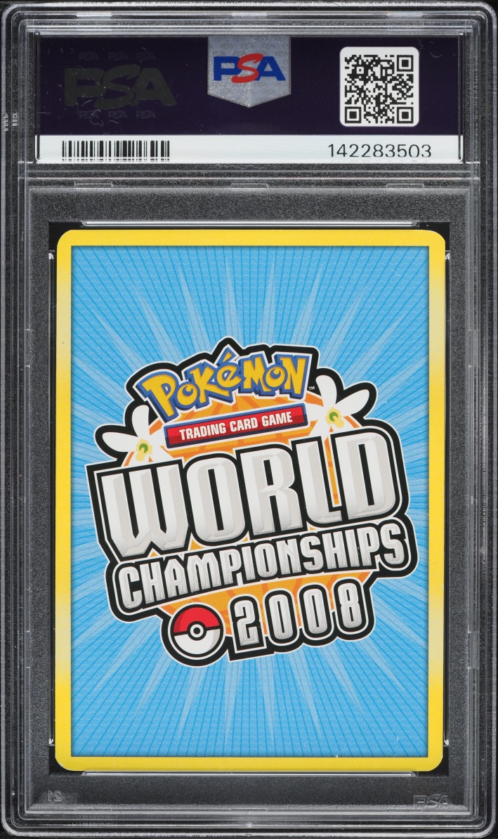 2008 Pokemon Promo World Championships Empotech Mew Gold Star #101 PSA 9 MINT