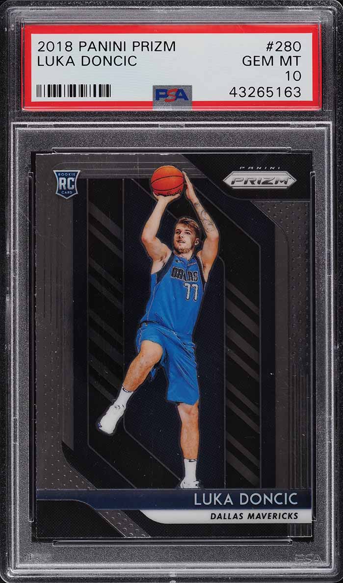 2018 Panini Prizm Luka Doncic ROOKIE #280 PSA 10 GEM MINT