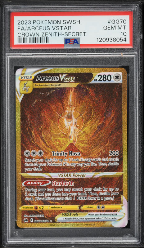 2023 Pokemon Sword & Shield Crown Zenith Full Art Mewtwo VSTAR