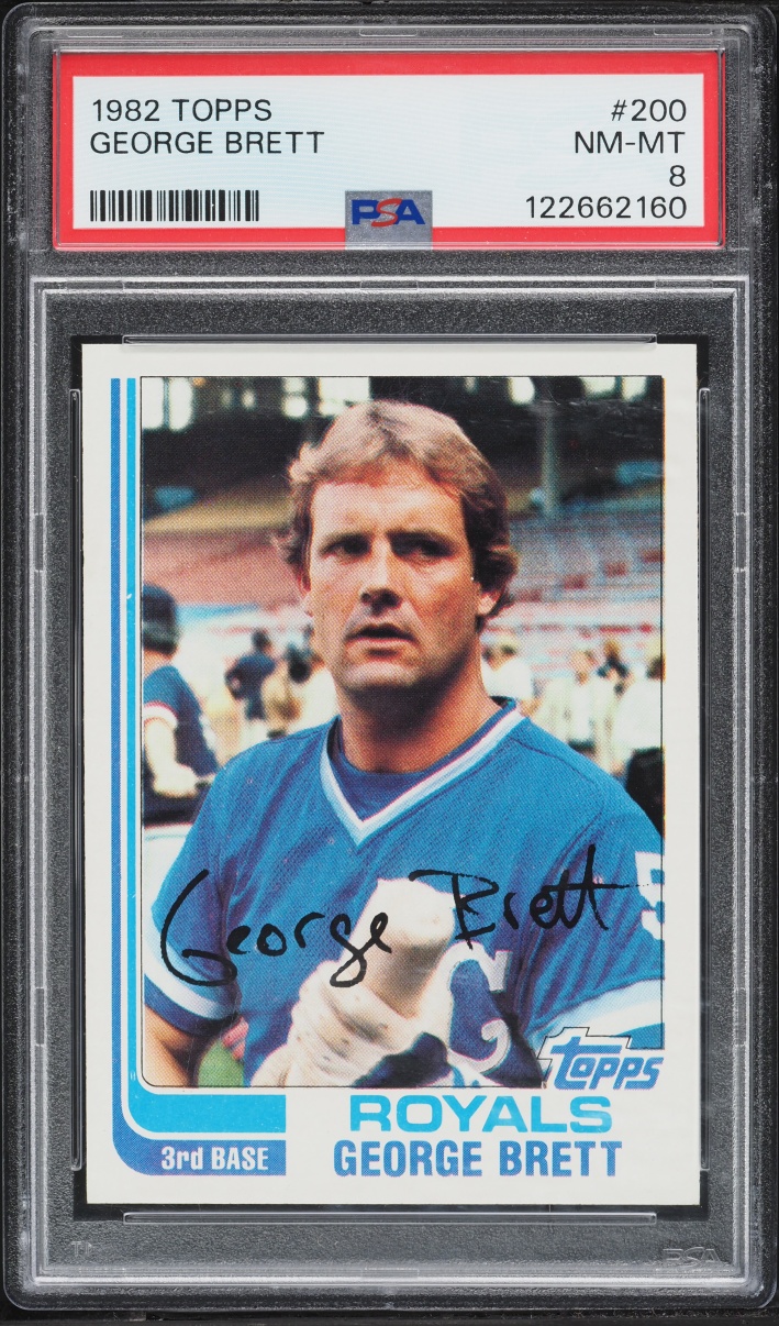 1982 Topps George Brett #200 PSA 8 NM-MT