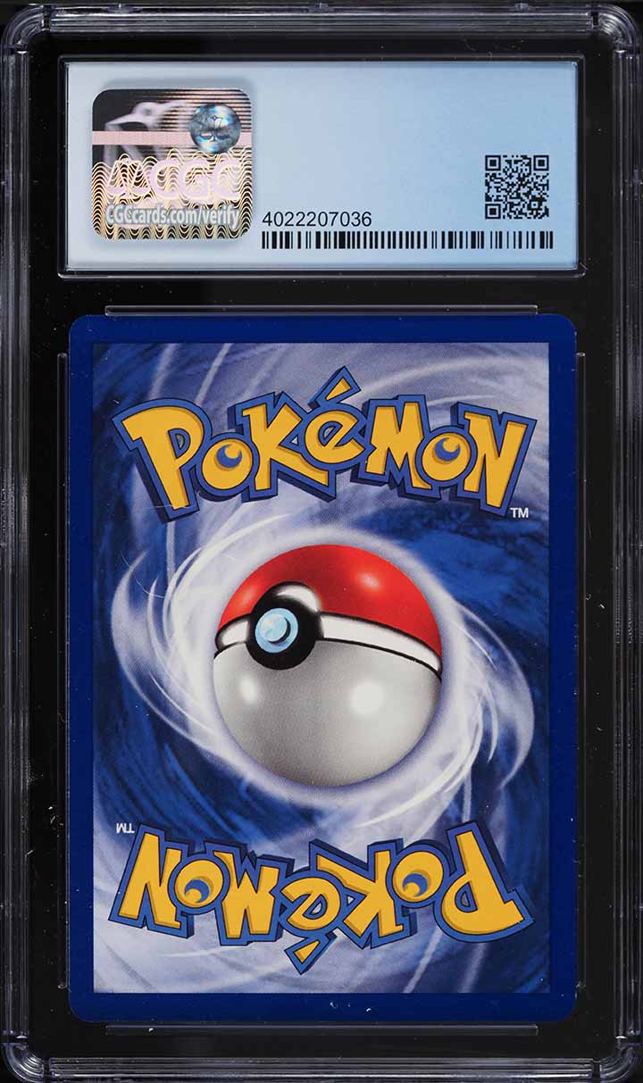 1999 Pokemon Base Set Shadowless 1st Edition Gray Stamp Metapod #54 CGC 9 MINT