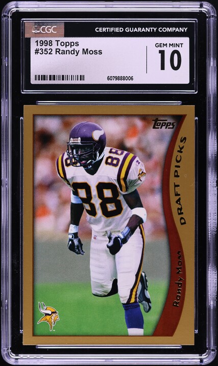 その他 1998 ULTRA RANDY MOSS ROOKIE 1998 Ultra Randy Moss #207 for sale | eBay