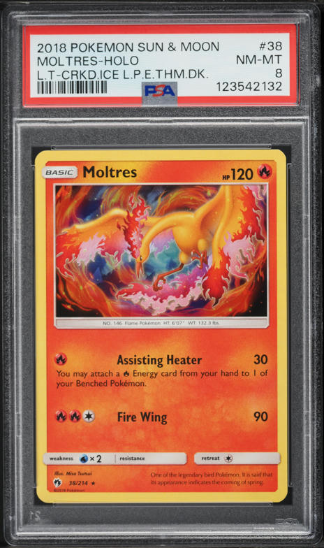 PSA10 ファイヤー アンリミ ミラー EBB MOLTRES 1997 Pokemon Japanese Fossil Holo Moltres Arita AUTO DNA 10 #146