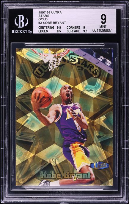 1997 Ultra Gold Medallion Kobe Bryant #1G PSA 8 NM-MT on Fanatics