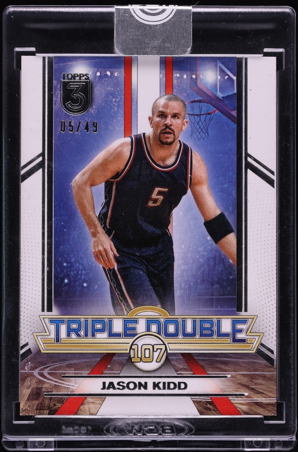 2023 Topps Three Triple Double Jason Kidd /49 #TD-10
