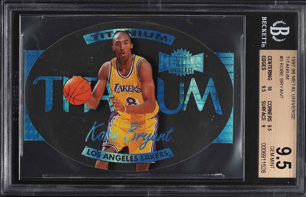 1997 Metal Universe Championship Kobe Bryant #86 PSA 10 GEM MINT