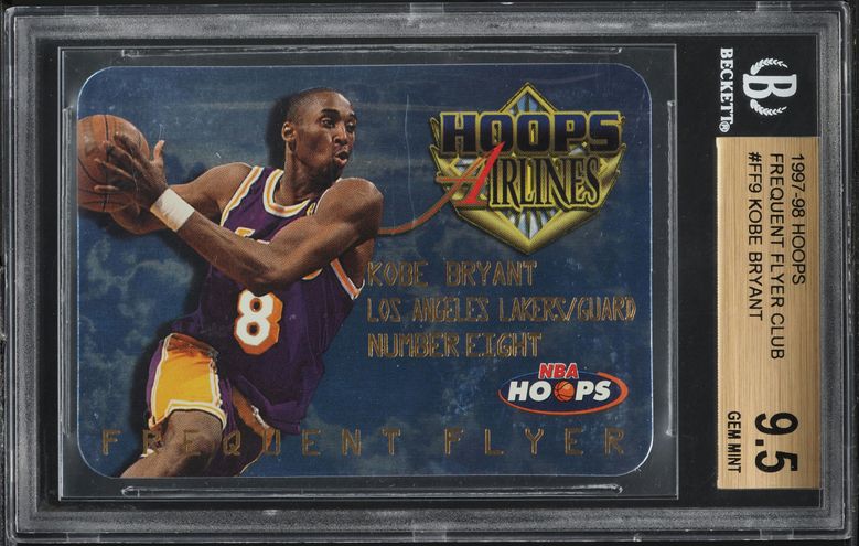 その他 Hoops Airlines Frequent Flyer Club KOBE Kobe Bryant 1997 Hoops #9 Frequent Flyer Club Price Guide - Sports