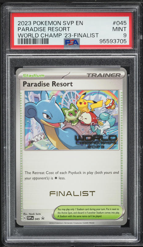 パラダイスリゾート2023 psa9 パラダイスリゾート WCS2023 PROMO PSA9 日本語版 - メルカリ