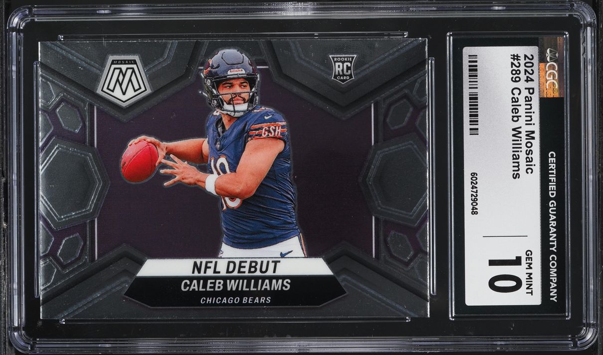2024 Panini Mosaic Caleb Williams ROOKIE #289 CGC 10 GEM MINT