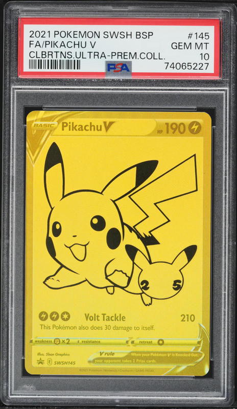 2021 Pokemon Japanese 25th Anniversary Promo Golden Box