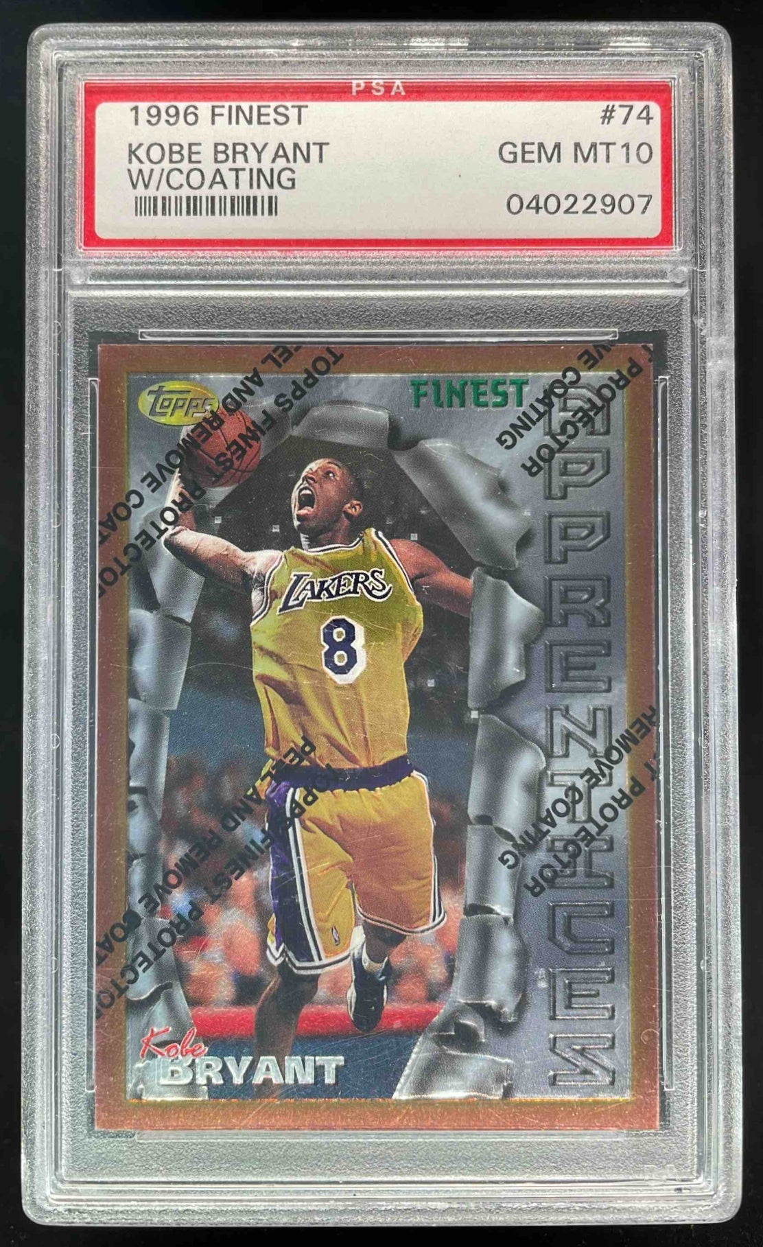 1997 Ultra Gold Medallion Kobe Bryant #1G PSA 8 NM-MT on Fanatics