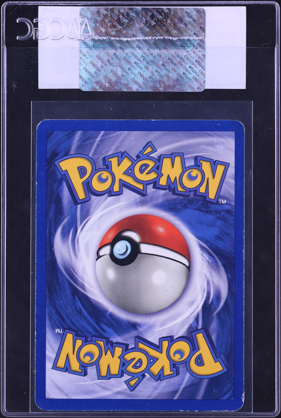 2000 Pokemon Team Rocket Dark Dugtrio #23 CGC AUTH