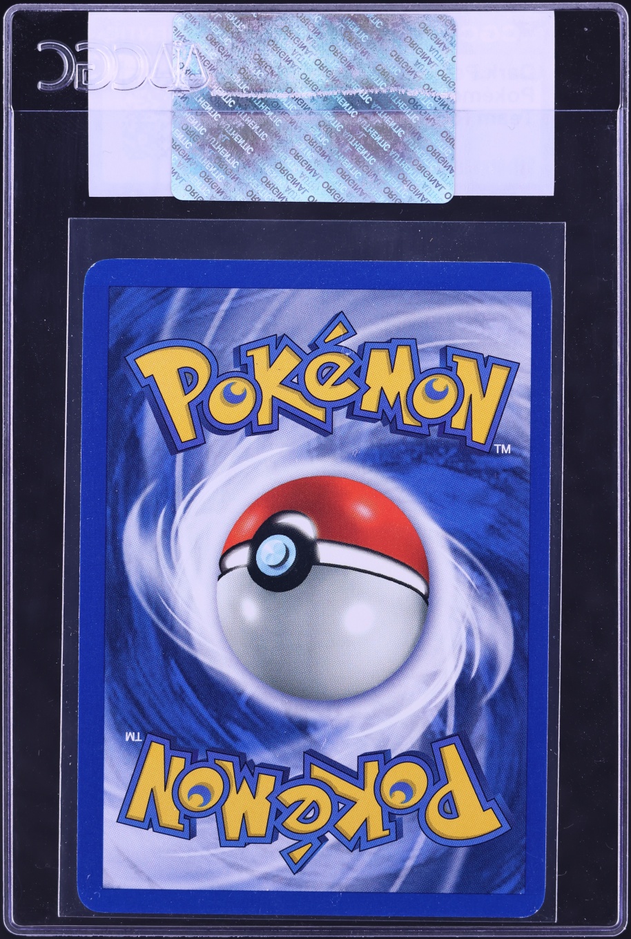 2000 Pokemon Team Rocket Dark Persian #42 CGC AUTH