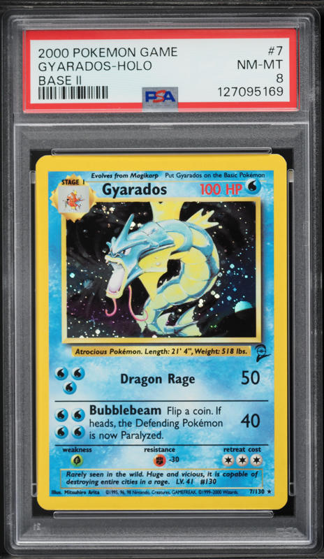 2016 Pokemon XY Evolutions Holo Gyarados #34 PSA 9 MINT on