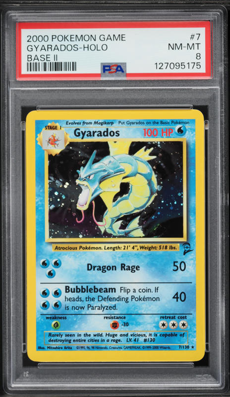 2016 Pokemon XY Evolutions Holo Gyarados #34 PSA 9 MINT on