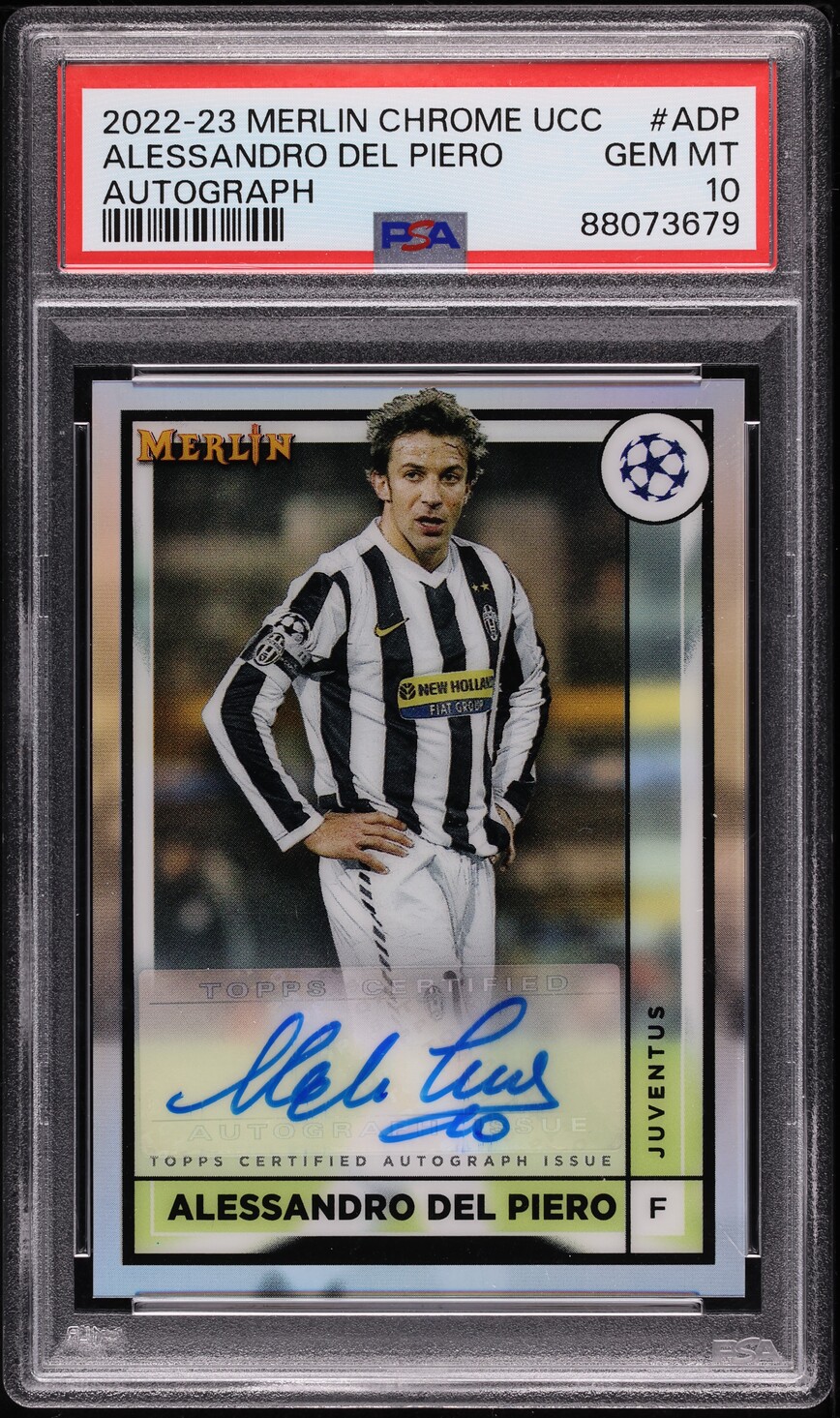 2022 Topps Chrome Merlin UEFA Club Competitions Alessandro