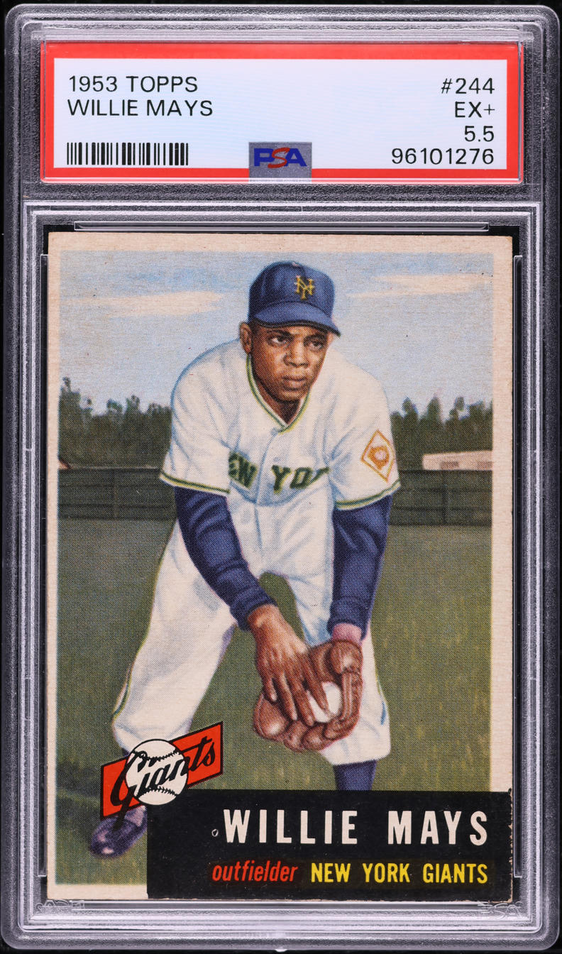 1953 Topps Willie Mays #244 PSA 5.5 EX+