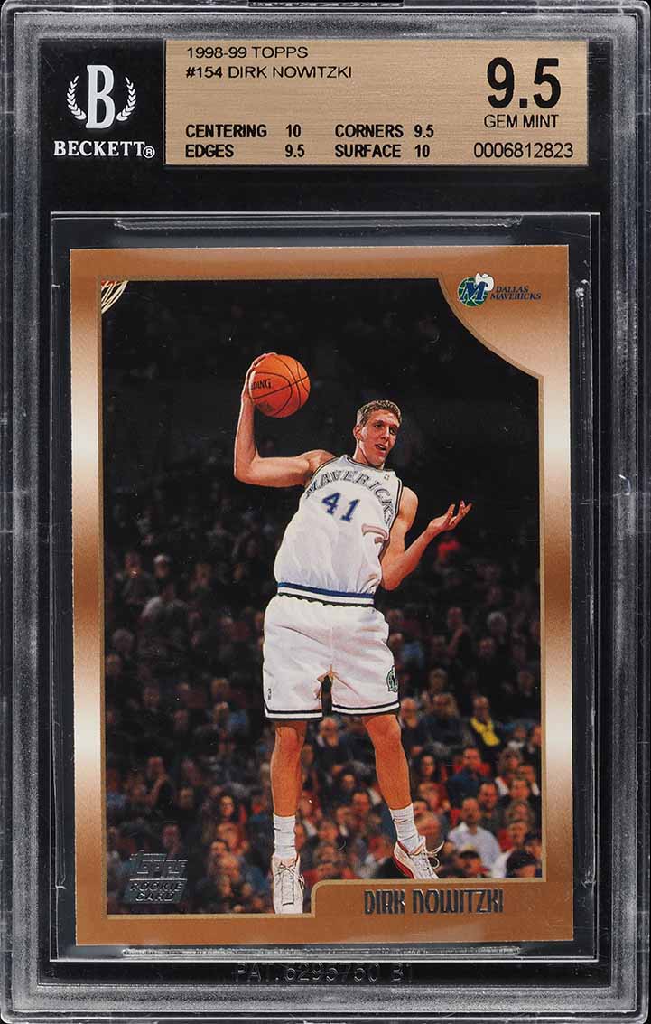 NBAカードDirk Nowitzki Dirk Nowitzki 1998-99 Upper Deck SP Authentic Rookie F/X