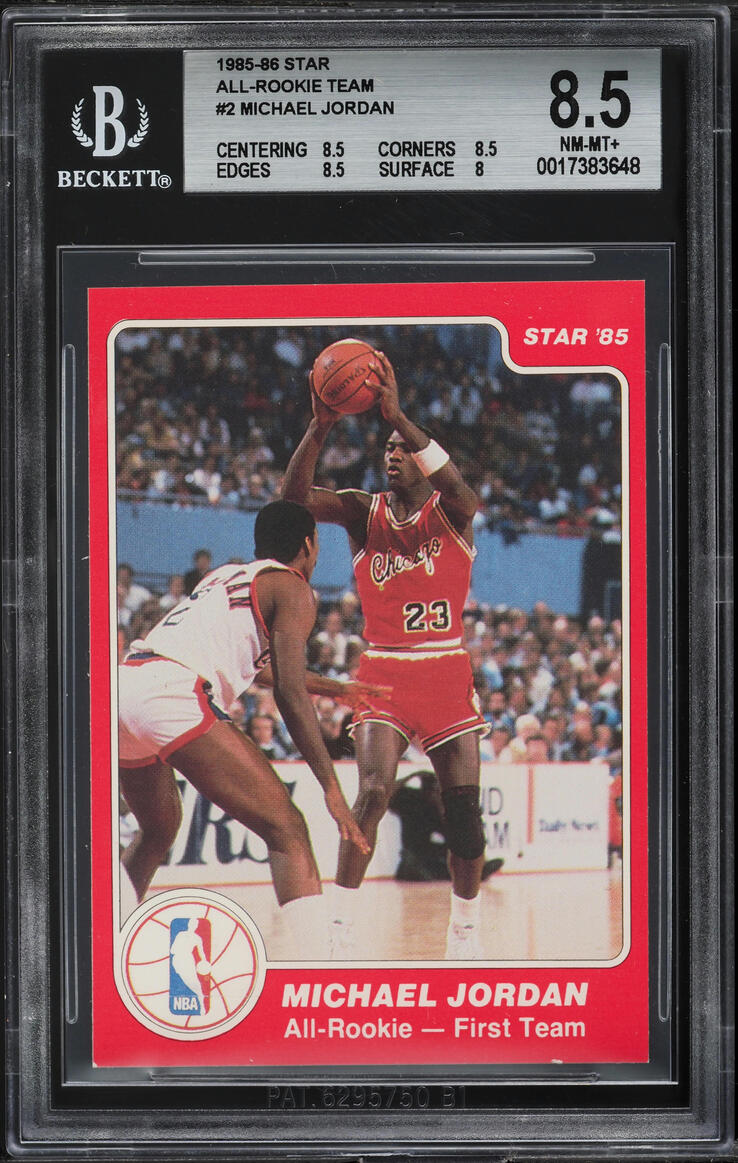 michael jordan star rookie